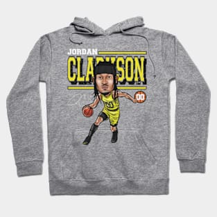 Jordan Clarkson Utah Cartoon Hoodie